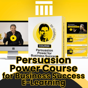 Buy the Persuasion Power Course for Business Success by Dr Cialdini