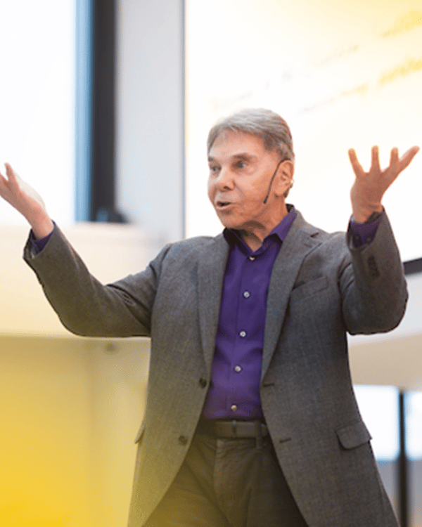 Dr Cialdini speaking about ethical persuasion and influence