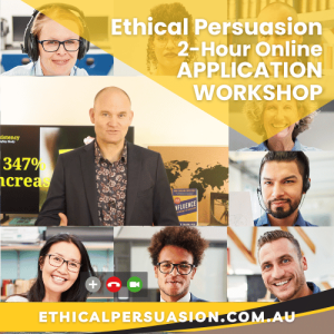 Ethical Persuasion Application Workshop online