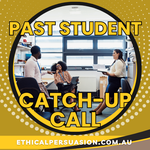 'Past Students' Catch-up video calls to share and learn from Ethical Persuasion Implementation Experiences