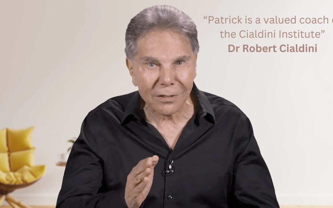 Recommended by Dr CIaldini himself