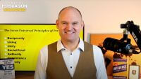 Patrick van der Burght teaching sales training and ethical persuasion