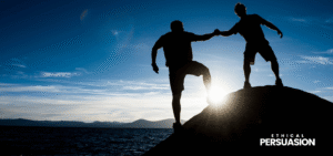 We can ethically be a lot more persuasive and influential when we use the science of liking to build strong relationships quickly.